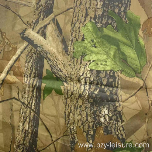 300D High Density PU-Coated Camouflage Oxford Fabric